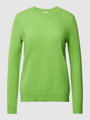 Sweter z kaszmiru z efektem melanżu od Christian Berg Woman Zielony - 43