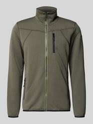 Regular fit Fleecejack met opstaande kraag Model 'Berthold' van Icepeak - 11