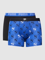 Trunks mit Label-Details im 3er-Pack von Puma Blau / Türkis - 15