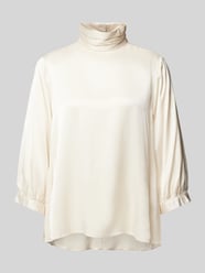 Regular fit blouse met opstaande kraag van Milano Italy - 15