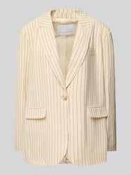 Blazer mit Brustleistentasche Modell 'Elaine' von LeGer by Lena Gercke Beige - 46