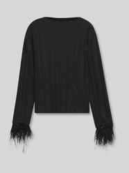 Langarmshirt mit Fransensäumen am Ärmelende von BOSS - 45