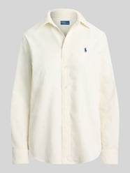 Hemdbluse mit Logo-Stitching von Polo Ralph Lauren - 9