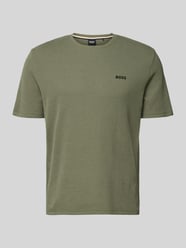 Regular Fit Pyjama-Oberteil aus Baumwoll-Mix Modell 'WAFFLE' von BOSS - 12