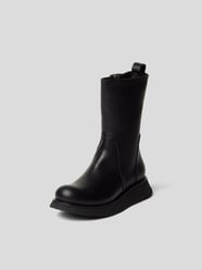Bikerboots aus Leder von Rick Owens Schwarz - 14