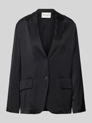 Blazer mit Reverskragen von Marc O'Polo Schwarz - 35