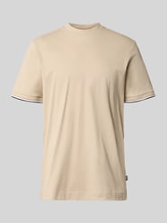 t-shirt o kroju regular fit z czystej bawełny model 'THOMPSON' od BOSS - 36