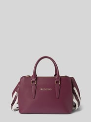 Handtas met labeldetail van VALENTINO BAGS Bordeaux - 28
