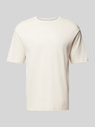 Loose Fit T-Shirt mit Rundhalsausschnitt Modell 'BOTANIC FLOWER' von SELECTED HOMME Braun - 6