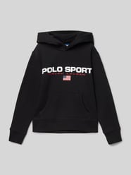 Hoodie mit Label-Print von Polo Sport Schwarz - 13