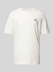 T-Shirt mit Label-Stitching von ADIDAS SPORTSWEAR Beige - 26