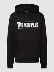 Hoodie mit Label-Print von THE KOOPLES Schwarz - 3