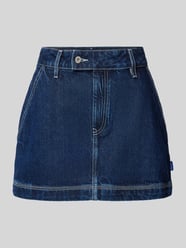 Jeansrok met steekzakken opzij, model 'Garalia' van Hugo Blue - 1