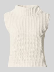 Regular Fit Top in Strick-Optik von monari - 11