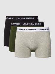 Trunks mit elastischem Logo-Bund im 3er-Pack Modell 'JORDAN' von Jack & Jones Grau - 29