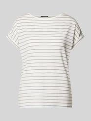 T-shirt met streepmotief van QS - 19