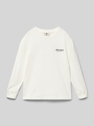 Shirt met lange mouwen en ribboorden van Garcia - 41