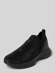 Sneaker mit Ziersteinbesatz Modell 'AIR SLIP ON' von MICHAEL Michael Kors Schwarz - 18