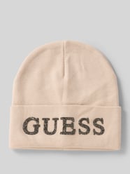 Beanie aus Viskose-Mix von Guess Pink - 30