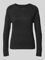 Langärmeliger Strickpullover Modell 'DOFFY' von Vero Moda Schwarz - 28