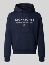 Relaxed Fit Hoodie aus Baumwoll-Mix Modell 'KYLE' von JACK & JONES - 4