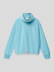 Sweatshirt van fleece met tunnelkoord van CHAMPION Blauw / turquoise - 26
