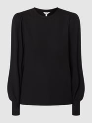 Shirt mit Puffärmeln Modell 'Caroline' von Object Schwarz - 44