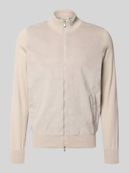 jack met tweewegritssluiting van Gran Sasso Beige - 44