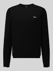 Regular Fit Pullover aus reiner Baumwolle Modell 'KN_Ever-X' von BOSS Green - 9