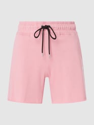Sweatshorts met logo  van DKNY PERFORMANCE Roze - 4