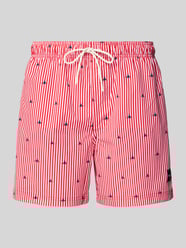 Regular Fit Badeshorts mit Label-Patch Modell 'STMAUI' von Jack & Jones - 15