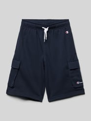 Regular Fit Cargoshorts mit Tunnelzug von CHAMPION Blau - 24