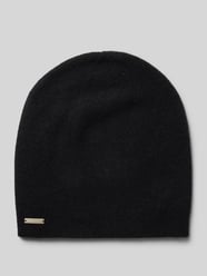 Beanie met labeldetail van Seeberger - 15