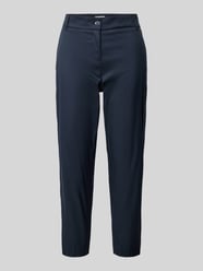 Chinosy o skróconym kroju tapered fit od Christian Berg Woman - 43