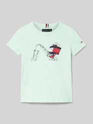 T-Shirt mit Rundhalsausschnitt Modell 'FLAG FUN' von Tommy Hilfiger Kids - 3