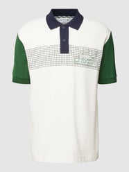 Poloshirt mit Label-Print von Lacoste Weiß - 20
