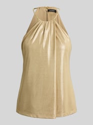 Regular Fit Blusentop mit Falten von Lauren Ralph Lauren Gold - 33