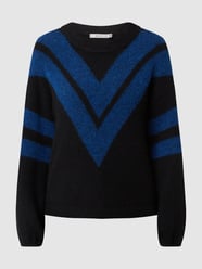 Pullover aus Alpakamischung Modell 'Alpha' von Gestuz Schwarz - 44