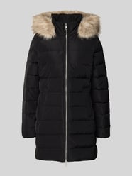 Płaszcz puchowy o kroju slim fit z odpinanym obszyciem z imitacji futra od Tommy Hilfiger - 23
