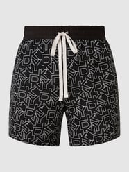 Lounge-Hose aus Jersey von DKNY Schwarz - 24