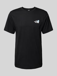 T-shirt met labelprint van The North Face - 22