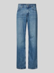 Essentials Straight Fit Jeans  von REVIEW Blau - 26