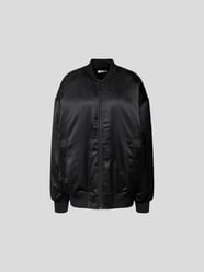 Oversized Bomberjacke mit Reißverschluss von Designers Remix Schwarz - 10