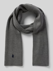 Szal z wyhaftowanym logo od Polo Ralph Lauren - 1