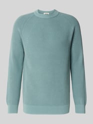 Sweter z dzianiny z okrągłym dekoltem od DRYKORN - 35