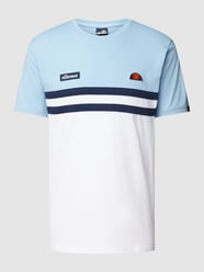T-Shirt mit Blockstreifen Modell 'VENIRE' von Ellesse Blau - 19