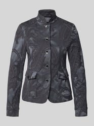 Slim Fit Blazer aus Baumwoll-Mix von White Label - 44