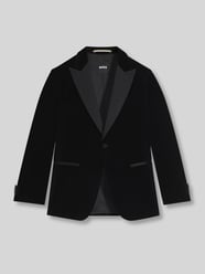 Smoking o kroju slim fit z czystej bawełny model ‘HUTSON’ od BOSS - 41