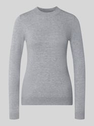 Slim Fit Strickpullover mit elastischen Abschlüssen von Christian Berg Woman - 34