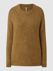 Sweter z domieszką alpaki  od Soyaconcept Zielony - 31